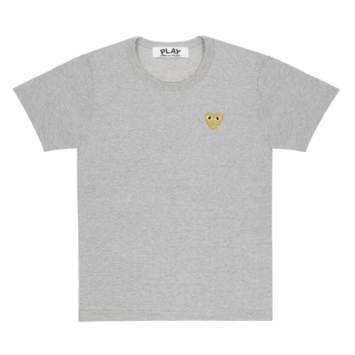 CDG-Play-Basic-T-Shirt-Gold-Emblem-Grey.png