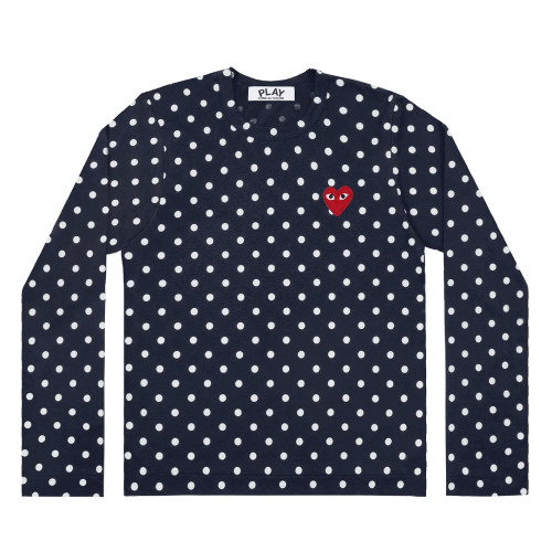 CDG-Play-LS-Polka-Dot-T-Shirt-Navy.png