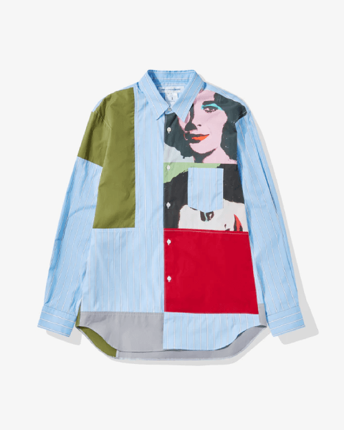 CDG-SHIRT-Andy-Warhol-Mens-Cotton-Stripe-Shirt-Print-K-2.png