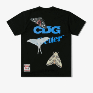 CDG x Better™ Gift Shop Butterfly T-Shirt Black